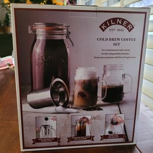 NEW - Kilner Cold Brew Coffee Set